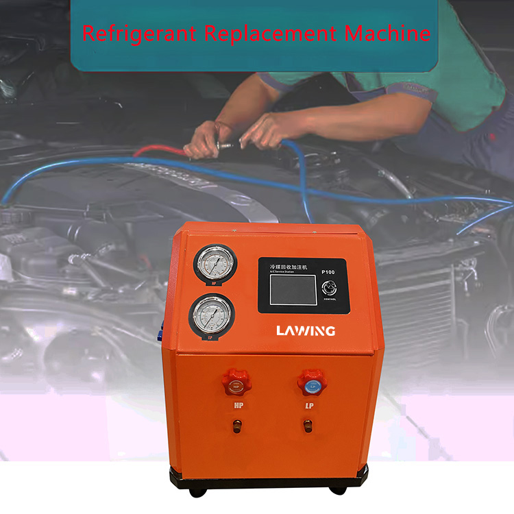 Coolant Flush Machine - Gas R12 R134a R410 R500 R1234yf