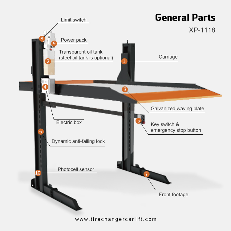 New Design Two-Post Car Parkin - Auto Repair Shop Design 评论和价格